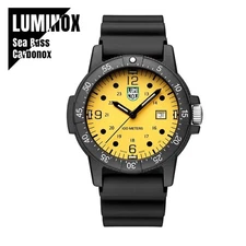 Luminox Sea Bass Carbonox Green Logo X2.2005 Men'S Watch Military Yellow Black