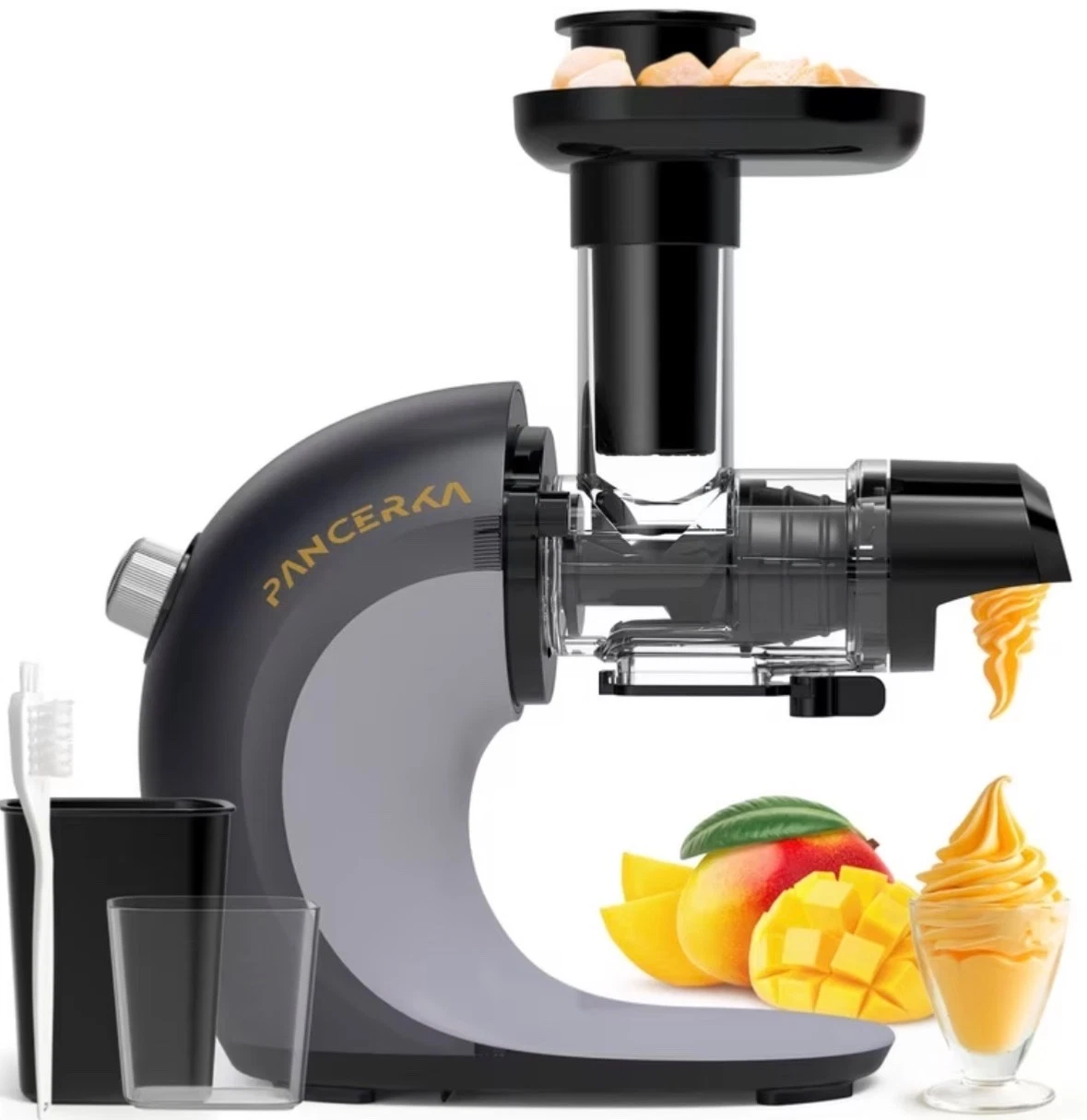 Frozen Fruit Sorbet Maker - Soft Ice Cream Maker For Healthy Vegetarian
