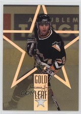 1995-96 Leaf Gold Leaf Stars 152/5000 Theoren Fleury Jaromir Jagr #5 0c3