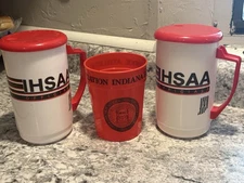 Indiana IHSAA REGISTERED Certified OFFICIAL Athletic Sports 32 Oz Mug Cup Lot