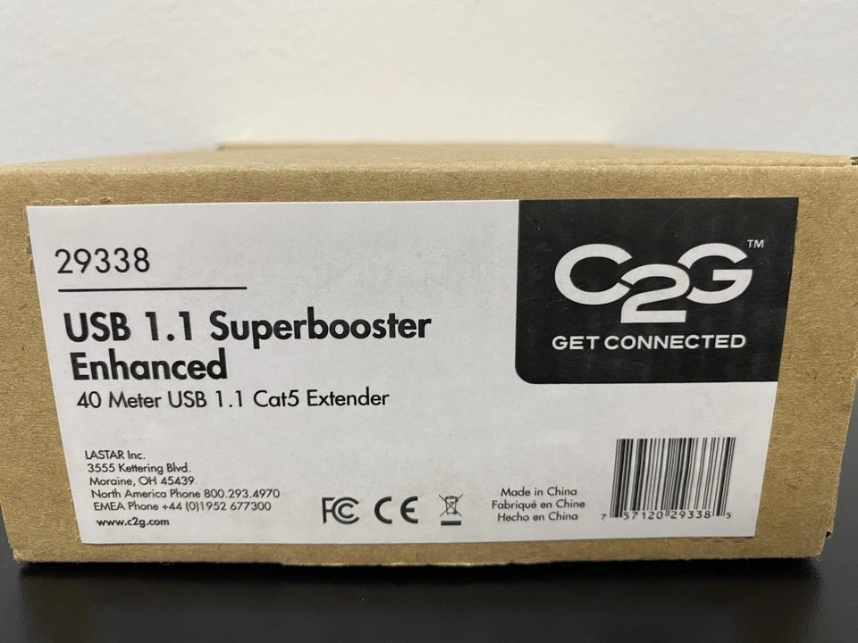 NEW C2G 29338 USB Over Cat5 Superbooster Extender Dongle Kit - FREE SHIPPING - Image 2 of 4