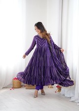 Beautiful American Silk Salwar Kameez With Dupatta For Wedding