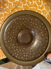 Franciscan Madeira - Chip and Dip Tray - Green Brown Floral - NO BOWL