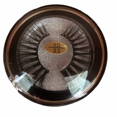 Handmade Mink 3D Lashes 100% Real Mink #33
