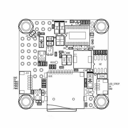 Betaflight F4 Pro (V2) Flight Control Built-in OSD/BEC for FPV Quadcopte New - Picture 7 of 7
