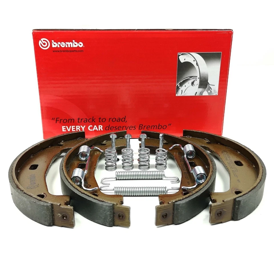 BREMBO Bremsbacken Satz Handbremse mit Zubehör Hinten BMW 1er E82 E87 3er E46 - Bild 1 von 1