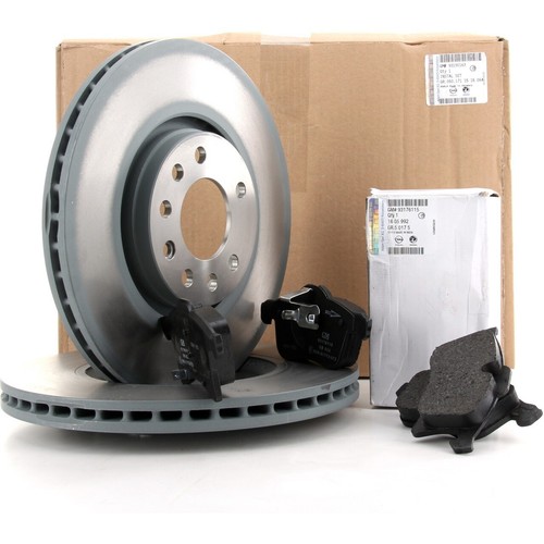 Genuine Vauxhall Astra H Zafira B 1.9 2.0 Front Brake Disc & Pad Kit