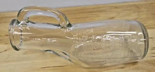Glasco Glass Urine Bottle with Pour Spout USA Made 32 oz 11" Tall Vintage Clear