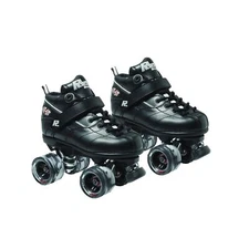 Sure Grip Rock GT50 Black Roller Skates | Stylish Indoor Skates for Men & Wom...