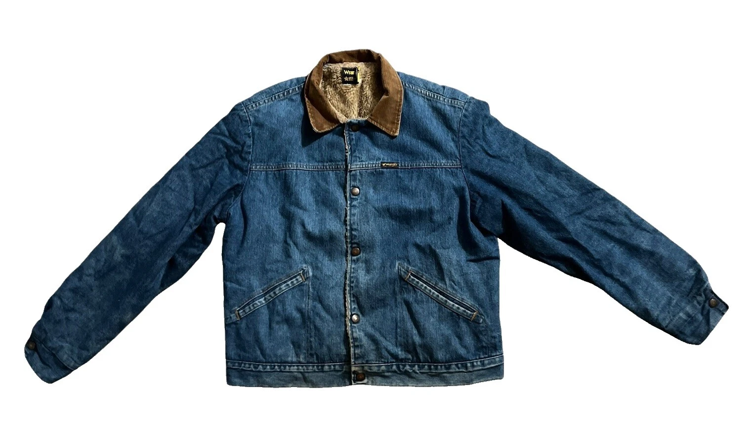 Wrangler pana Abrigos y chaquetas abrigos Vintage para Hombres