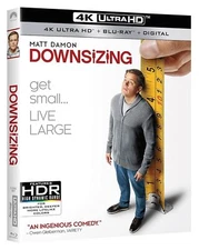 Downsizing [4K ULTRA HD + BLU-RAY + DIGITAL] BRAND NEW!!!