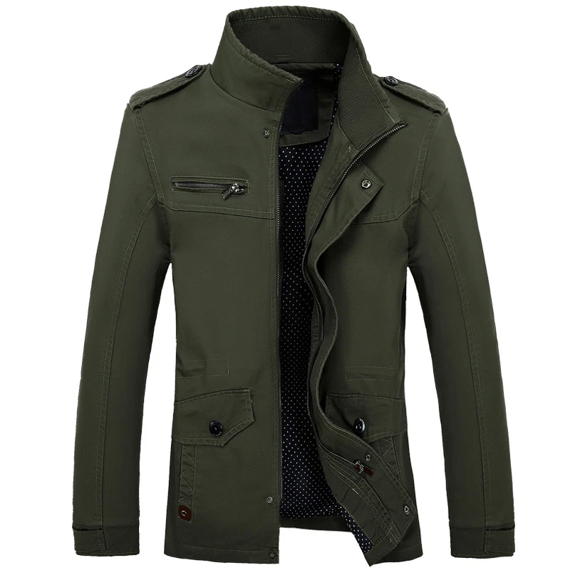 2021 Men's Leisure Jacket Coat New Autumn Casual Fashion Slim Coat M-5Xl  Top Hot | eBay