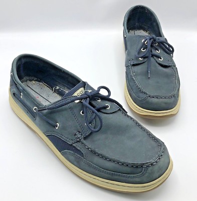 Sebago Clovehitch II Men Navy Boat Shoe Size 15M EUR 50 No Insoles Pre  Owned