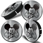 4 x hub cap 60 mm hubcaps wheel cover hub caps wheel cover silver