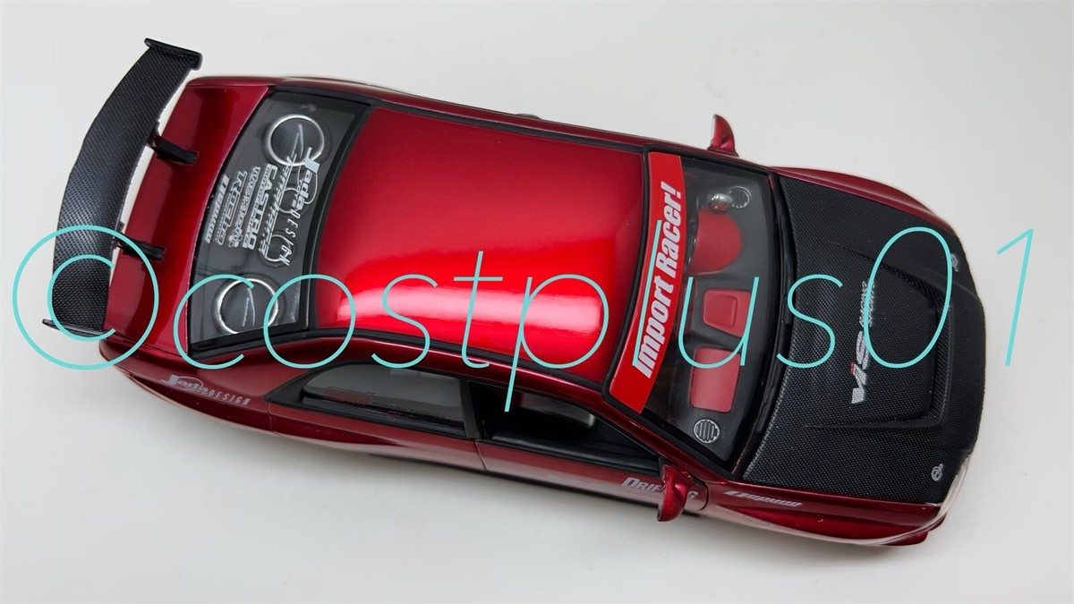 絶版1/18 Jada IMPORT RACER IMPREZA WRX STi Subaru Impreza WRX STi Import Racer by Jada Toys 1/24 | SHOWCASE