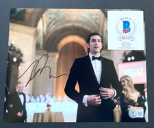 NICHOLAS BRAUN SIGNED 8X10 PHOTO ACTOR SUCCESSION SKY HIGH GOOD KIDS BAS
