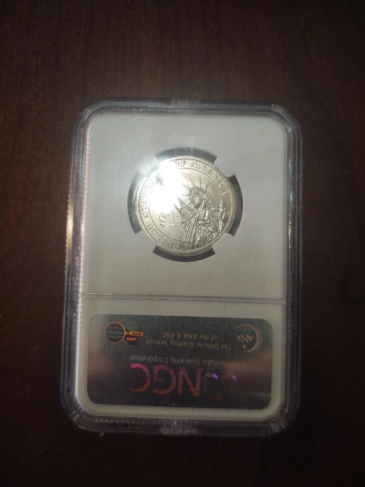 2007 GEORGE WASHINGTON QUARTER MINT ERROR (CERTIFIED BY NGC) - Image 2 of 2