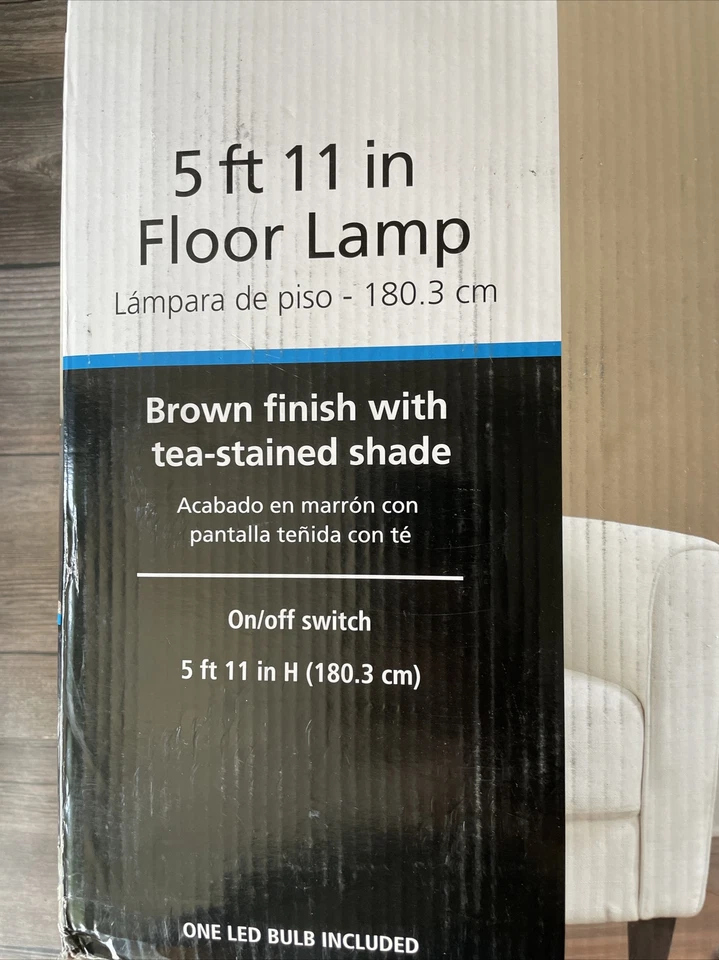 72" Standing Floor Lamp/Modern Adjustable Tall Reading Lamp /Living Room Light - Image 4 of 4