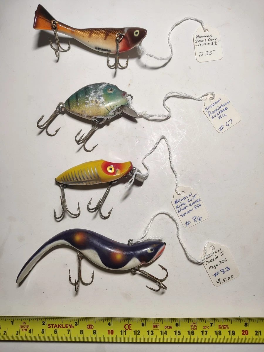Heddon Plastic Vintage Fishing Lures for sale | eBay