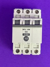 Allen Bradley 1492-CB3 G050 Ser B Circuit Breaker 5A, 3 Pole