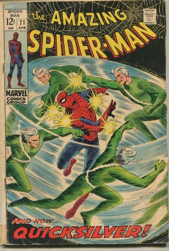The Amazing Spider-Man:#71 GD+ Quicksilver   Marvel   SA