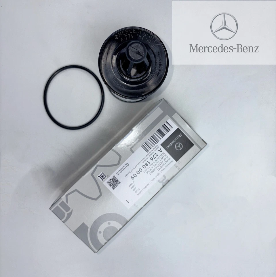 Mercedes Benz Genuine C CL CLS E GL GLC GLE GLK GLS ML R S Engine Oil Filter Kit - Image 2 of 4