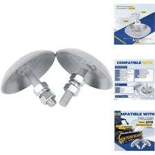 Adjustable Heavy-Duty Snow Plow Skid Shoes - Fits Polaris Ranger & Sportsman