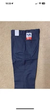 NEW WITH TAGS EMT Southeastern Men's Dark Navy Poly Cotton Uniform Pants Size 33