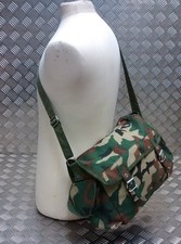 Military Style Canvas / Haversack / Satchel / Shoulder Bag Assorted Cols - NEW