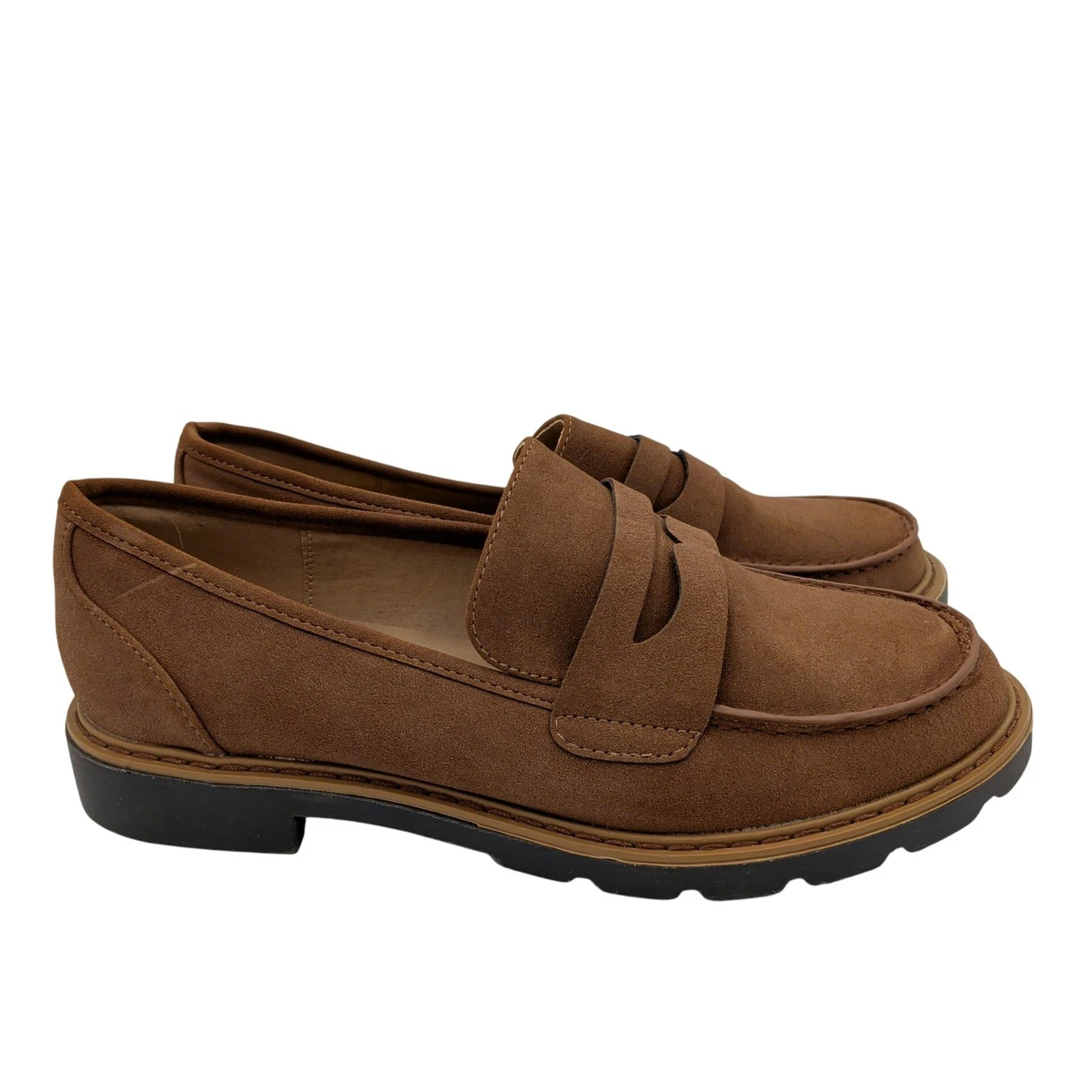 NEW Taryn Rose Brown Loafers Sz42 Taryn Rose Solid Women main image 4