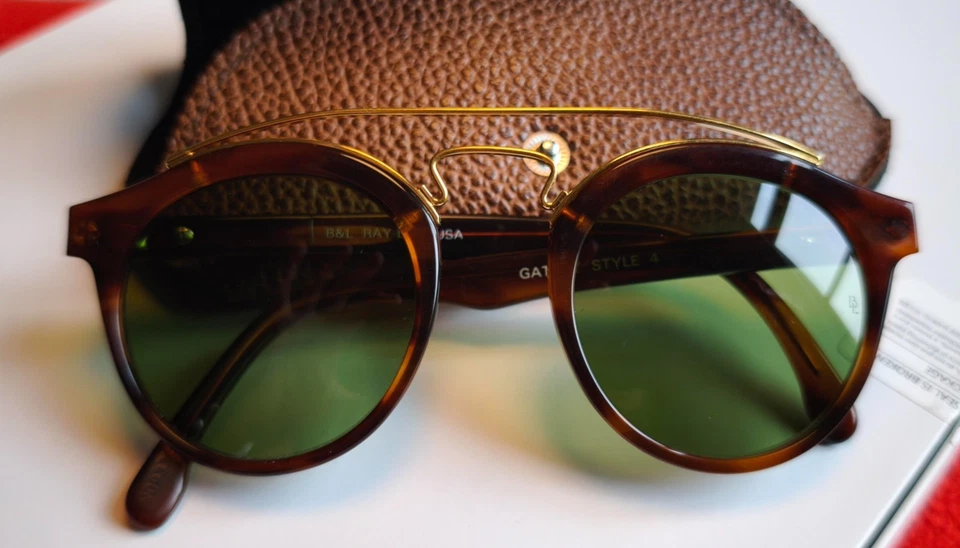 Ray-Ban Gatsby Style 4 W0933 – Original Bausch & Lomb (USA) Vintage - Bild 1 von 4