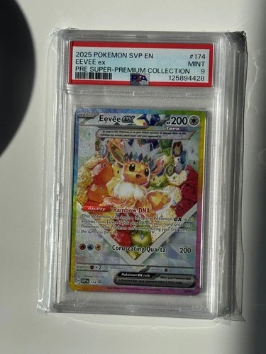 2025 Prismatic Evolutions Eevee   PSA 9