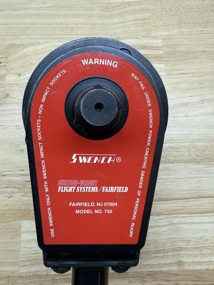 Llave de Impacto Manual Swench Modelo 750 Curtiss Wright Sistemas de Vuelo A Presión Foto 2 de 4