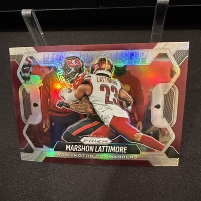 2025 Prizm Lockdown! Marshon Lattimore #14 - Washington Commanders
