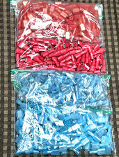400pcs 22-18 / 16-14 / 6.35mm Male Female Insulated Quick Disconnect Terminal