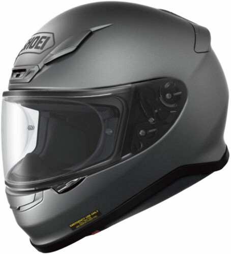Shoei RF-SR Full Face Motorcycle Helmet Flat Matte Deep Grey Size L  0109013706 | eBay