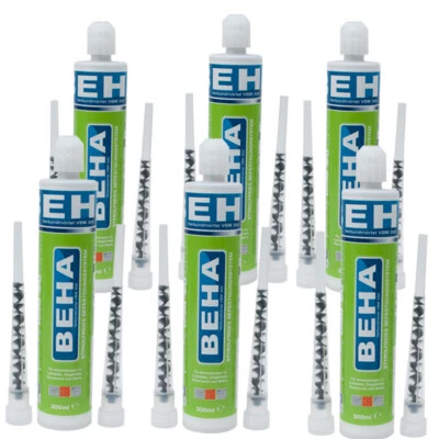 BEHA SYSTEMBAUSTOFFE Verbundmörtel Ankerkleber Klebemörtel Injektionsmörtel für Beton OPTION 7