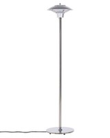 Outdoor Elektro Stand Heizstrahler Aluminium Silber 1500 Watt Infrarot Askja