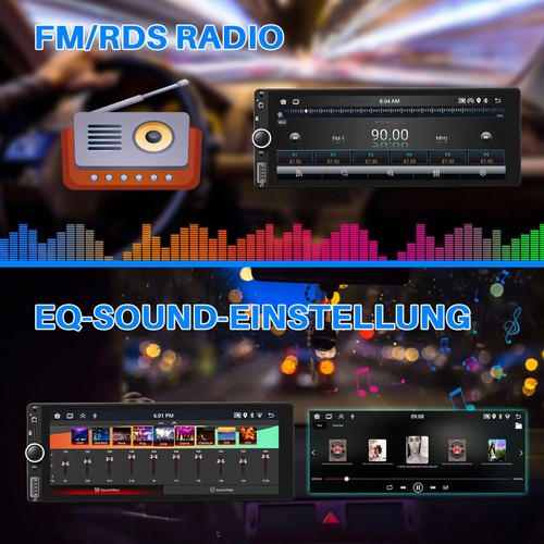 Android 13 Autoradio mit Touchscreen Carplay Car GPS Screen stereo display - Bild 11 von 17