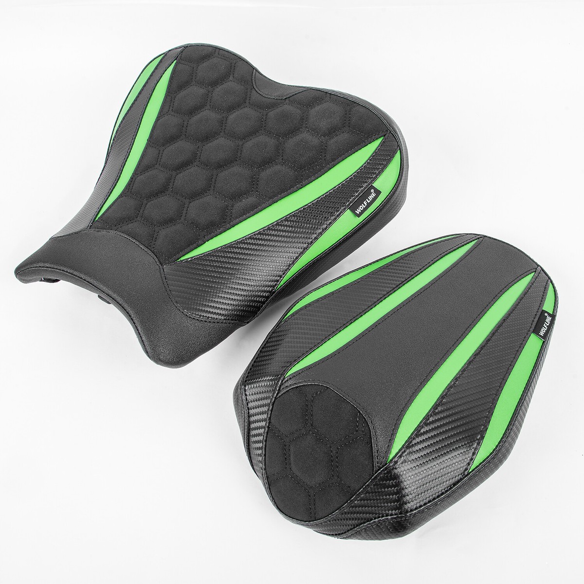 Wolfline Driver Pillion Full Set Seats For Kawasaki Ninja ZX
