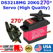 20KG DS3218 MG 270° Metal Steering Digital Waterproof Servo High Torque RC