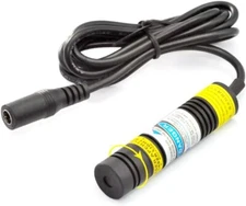 Industrial Violet Blue 405nm 100mw Laser Line Diode Module 5V K9 Lens w/16x68mm