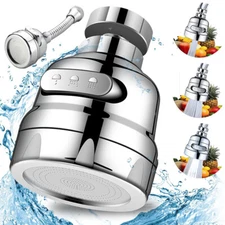 360 Degree Rotating Faucet Movable Kitchen Tap Head Water Saving Nozzle Sprayer