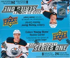 2022/23 Upper Deck Series 1 Hockey Factory Sealed Retail Box