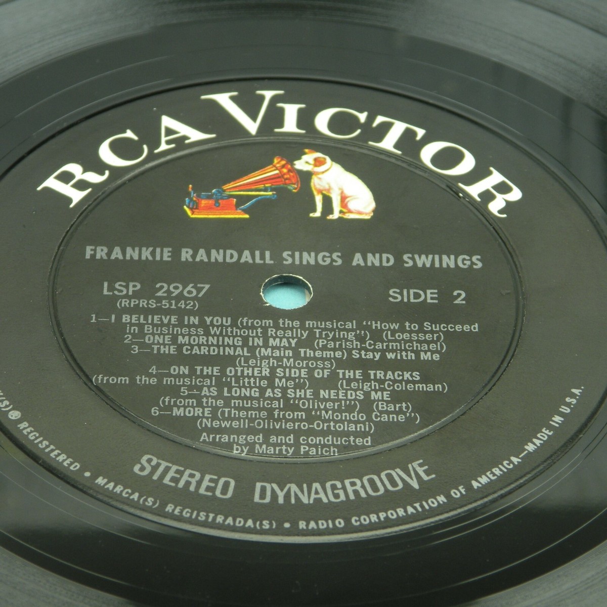 洋楽 KENNIE RANDAL Vintage Record, FRANKIE RANDALL: RIGHT OR WRONG I BELONG TO