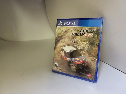MINT NEW FACTORY SEALED SEBASTIEN LOEB RALLY EVO for PS4 Playstation 4 #48J