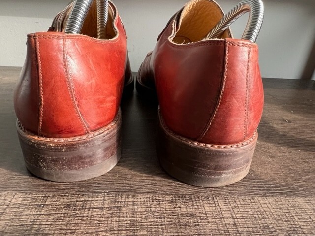 Mens Italian Hand Made Gravati Brown Leather Vibram Sole  display picture 2