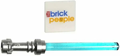 LEGO Accessories: Star Wars Replacement Blue Lightsaber (Trans-Blue) for Minifig