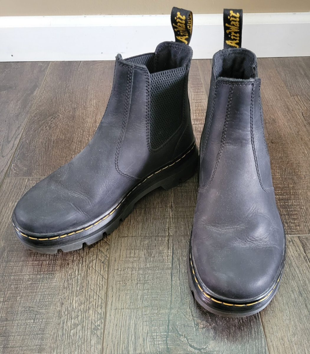 Dr Martens Hardie II Leather Chelsea Work Boots Size Womens
