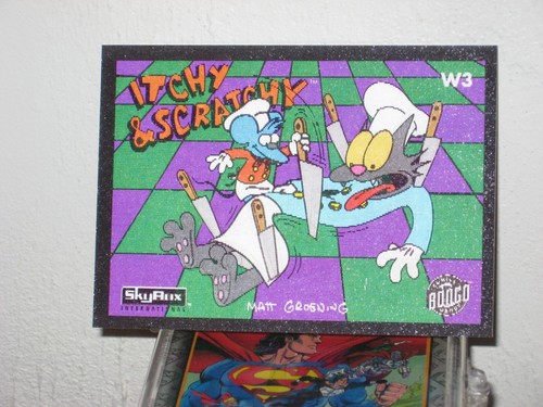 1994 THE SIMPSONS SERIES 2 INSERT WIGGLE 9 CARD LENTICULAR SET BART HOMER CRUSTY - Picture 5 of 13
